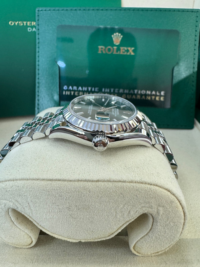 Rolex Datejust 31mm 278274 2024 Green Dial Jubilee