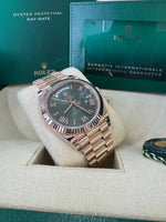 Load image into Gallery viewer, Rolex Day-Date 40 Olive Dial 228235 2025 (60th Anniversary)