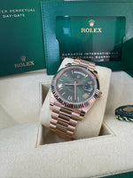 Load image into Gallery viewer, Rolex Day-Date 40 Olive Dial 228235 2025 (60th Anniversary)