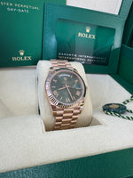 Load image into Gallery viewer, Rolex Day-Date 40 Olive Dial 228235 2025 (60th Anniversary)