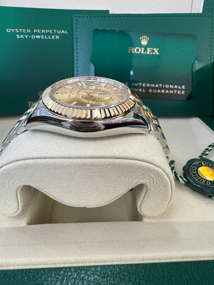 Rolex Sky-Dweller 336933 Champagne Dial 2025 Jubilee