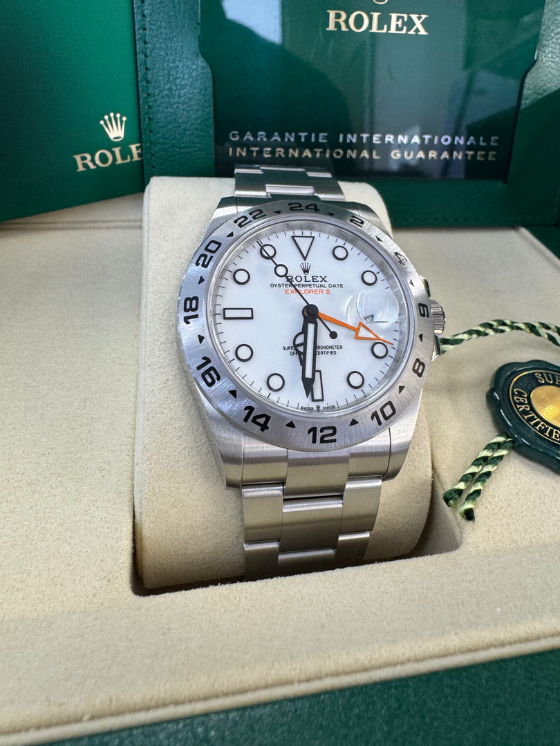 Rolex Explorer II 226570 2026 White Dial "Polar"
