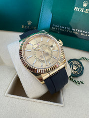 Rolex Sky-Dweller Oyster-Flex 326238 Champagne Dial 2021
