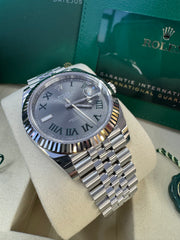 Rolex Datejust 41mm 126334 2026 Wimbeldon Dial Jubilee