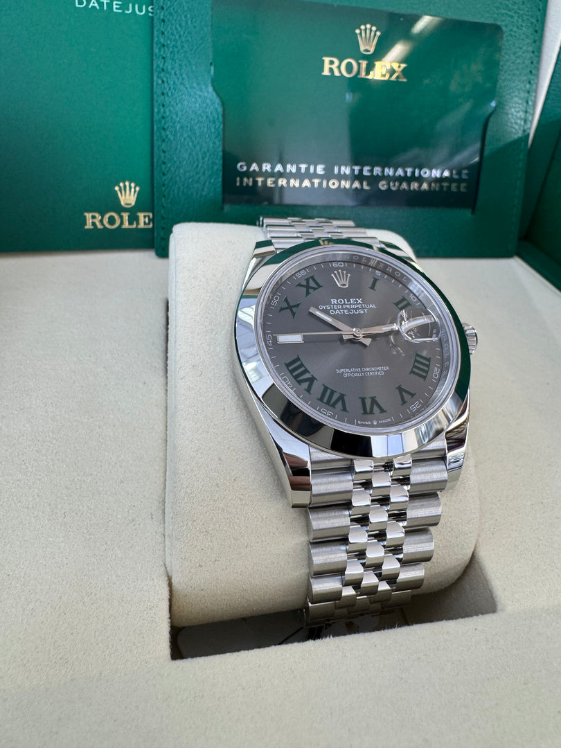 Rolex Datejust 41mm 126300 2025 Wimbeldon Jubilee
