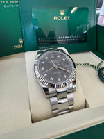 Load image into Gallery viewer, Rolex Datejust 41mm 126334 2025 Rhodium Diamond Dial Oyster