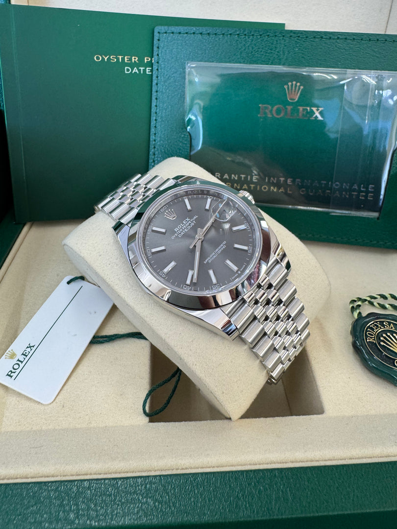 Rolex Datejust 41mm 126300 2025 Rhodium Jubilee