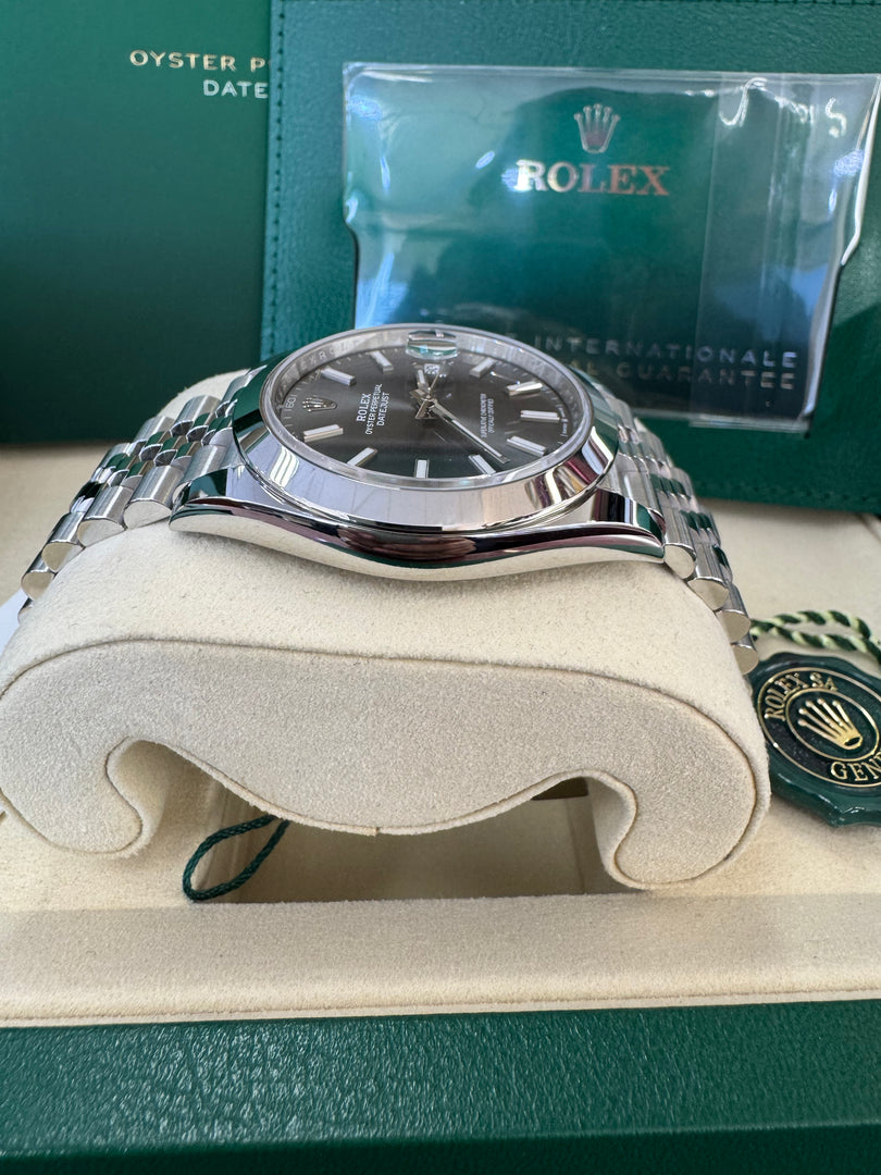 Rolex Datejust 41mm 126300 2025 Rhodium Jubilee