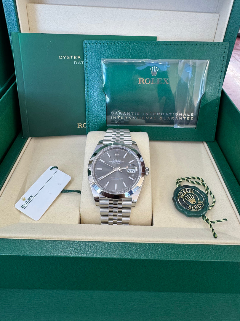 Rolex Datejust 41mm 126300 2025 Rhodium Jubilee