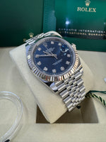 Load image into Gallery viewer, Rolex Datejust 41mm 126334 2025 Blue Diamond Dial Jubilee