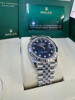 Load image into Gallery viewer, Rolex Datejust 41mm 126334 2025 Blue Diamond Dial Jubilee