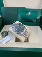 Load image into Gallery viewer, Rolex Datejust 41mm 126334 2026 Mint Green Dial Jubilee
