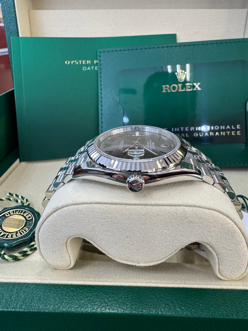 Rolex Datejust 41mm 126334 2026 Wimbeldon Dial Jubilee