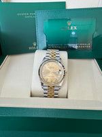 Load image into Gallery viewer, Rolex Datejust 36mm 126233 2026 Champagne Diamond Dial