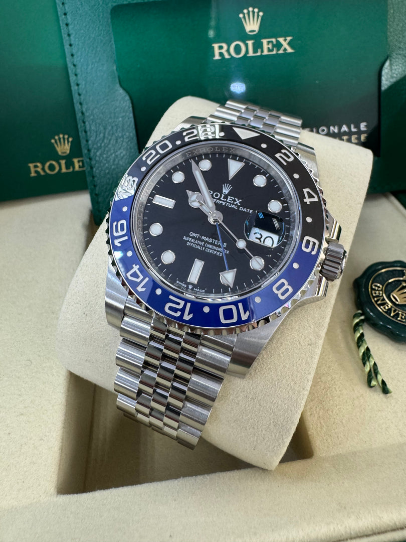 Rolex GMT-Master II "BatGirl" 2026 126710BLNR Jubilee
