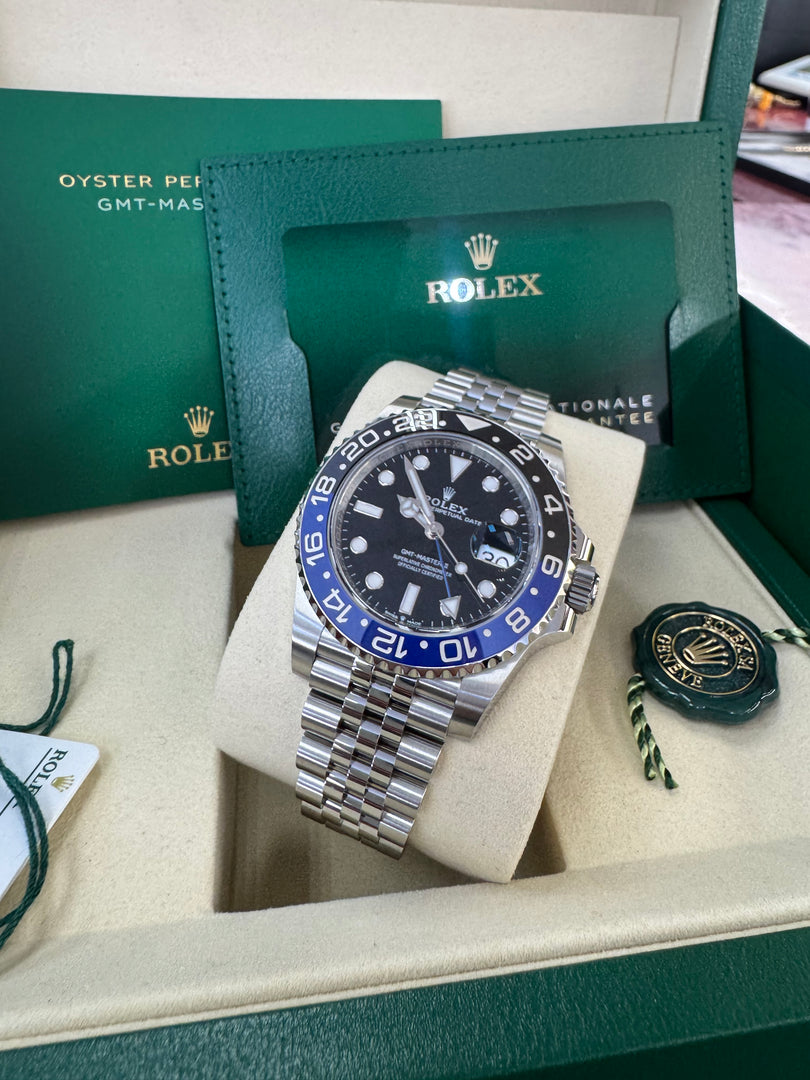 Rolex GMT-Master II "BatGirl" 2026 126710BLNR Jubilee