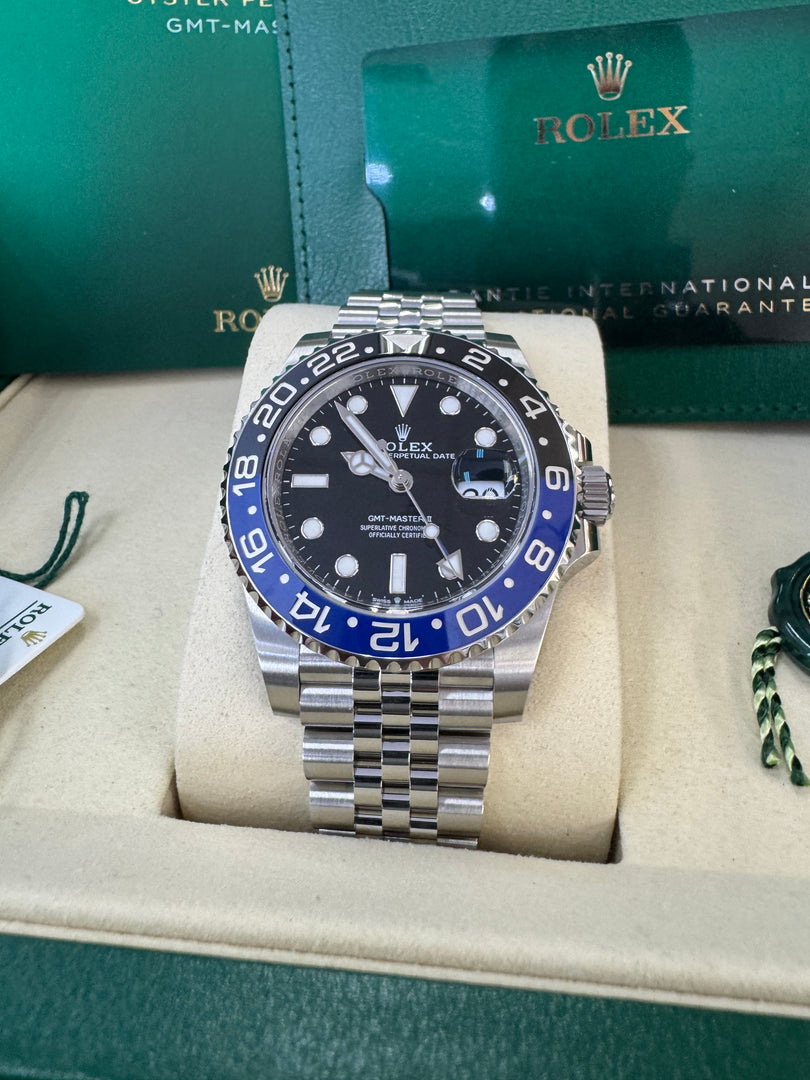Rolex GMT-Master II "BatGirl" 2026 126710BLNR Jubilee
