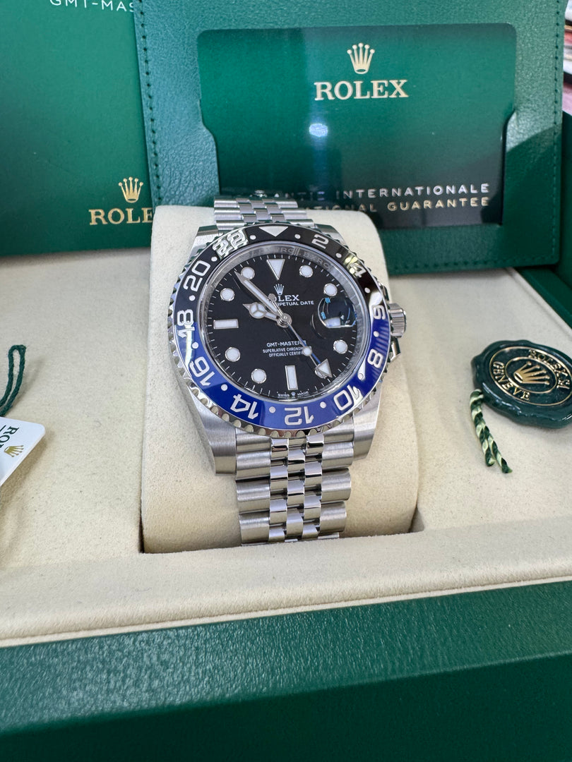 Rolex GMT-Master II "BatGirl" 2026 126710BLNR Jubilee