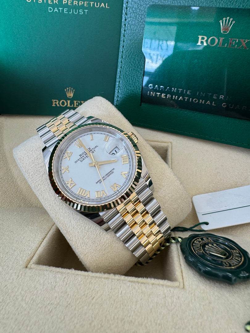 Rolex Datejust 36mm 126233 2026 White Roman Dial
