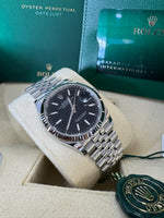 Load image into Gallery viewer, Rolex Datejust 36mm 126234 2026 Black Dial Jubilee