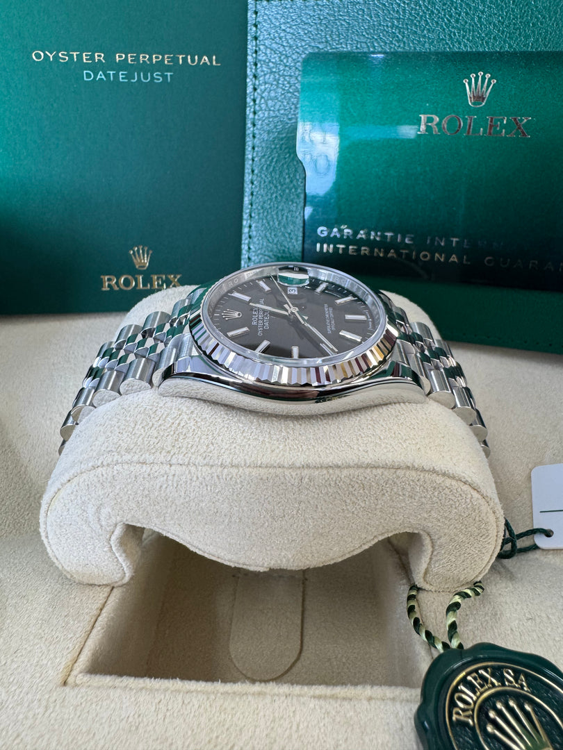 Rolex Datejust 36mm 126234 2026 Black Dial Jubilee