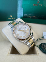 Load image into Gallery viewer, Rolex Datejust 36mm 126233 2026 Silver Diamond 6&amp;9 Dial