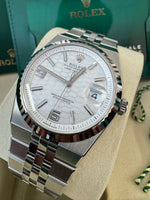 Load image into Gallery viewer, Rolex Land-Dweller 40mm 127334 2026 Silver Honeycomb Dial