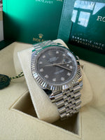 Load image into Gallery viewer, Rolex Datejust 41mm 126334 2023 Rhodium Diamond Dial Jubilee
