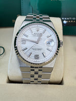 Load image into Gallery viewer, Rolex Land-Dweller 40mm 127334 2026 Silver Honeycomb Dial