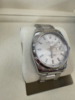 Load image into Gallery viewer, Rolex Datejust 34mm 115234 2008 Silver Dial Oyster