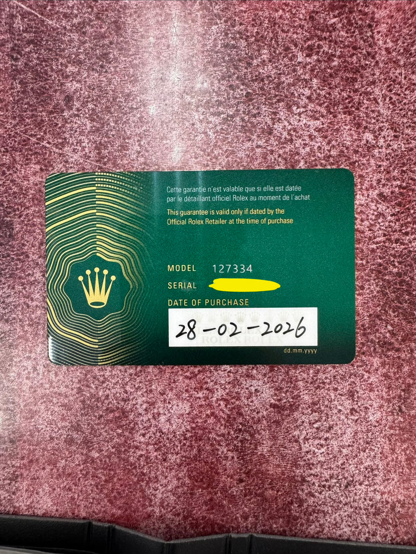 Rolex Land-Dweller 40mm 127334 2026 Silver Honeycomb Dial