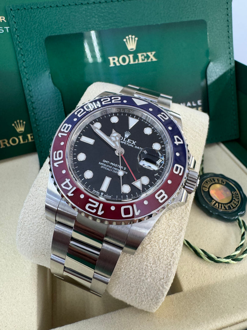 Rolex GMT-Master II "Pepsi" 2025 126710BLRO Oyster