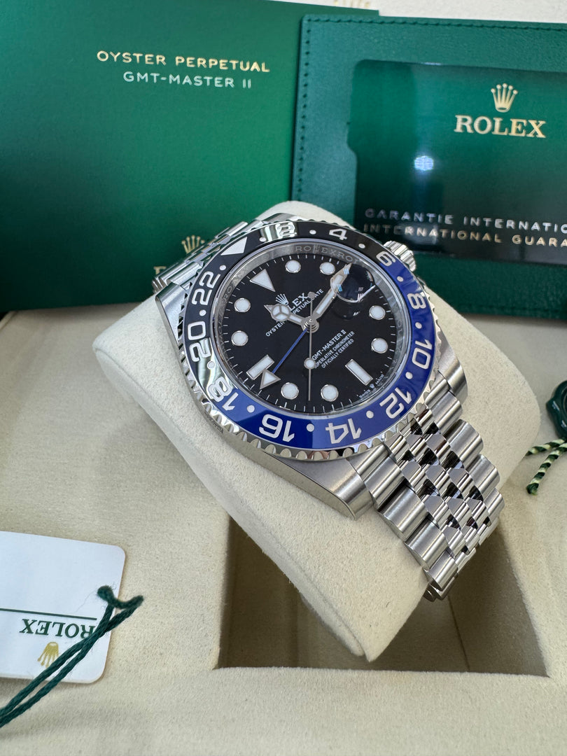 Rolex GMT-Master II "BatGirl" 2026 126710BLNR Jubilee Full Stickers