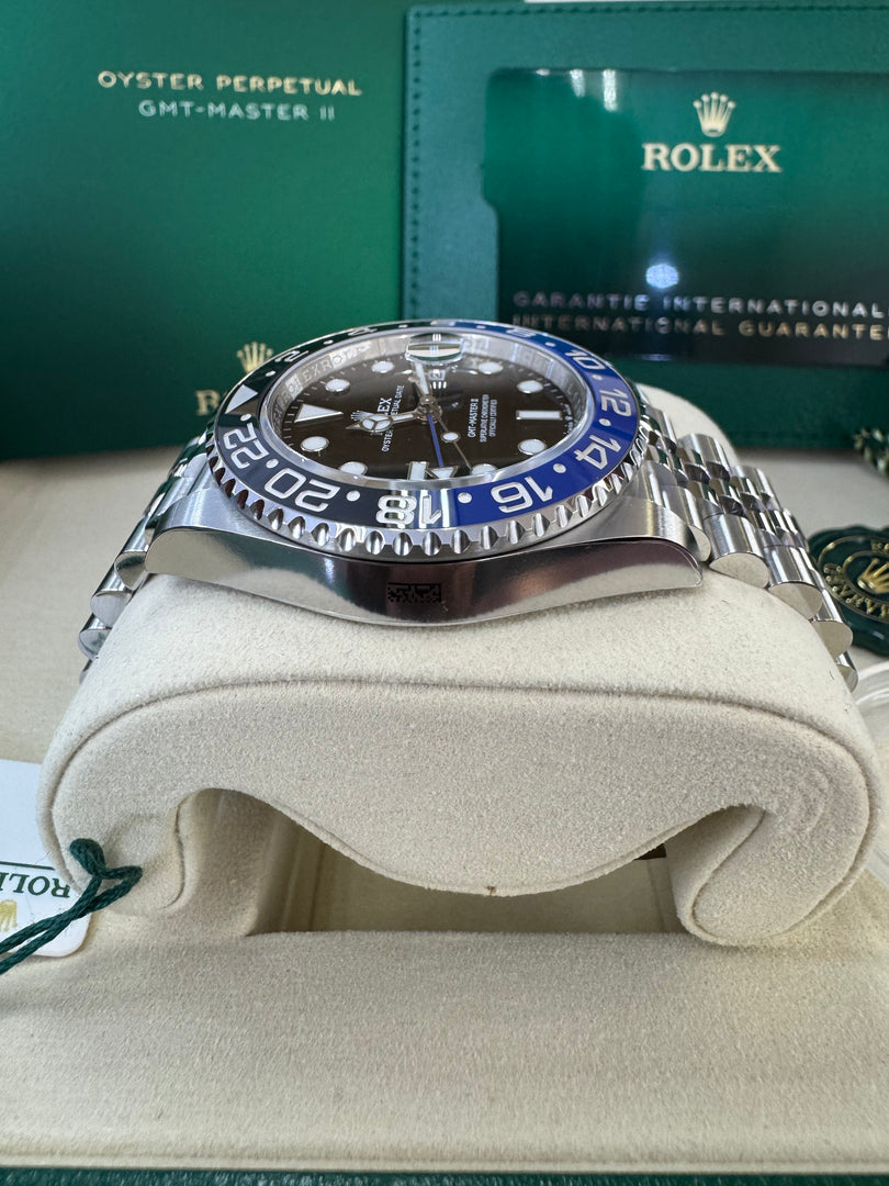 Rolex GMT-Master II "BatGirl" 2026 126710BLNR Jubilee Full Stickers