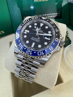 Load image into Gallery viewer, Rolex GMT-Master II "BatGirl" 2026 126710BLNR Jubilee Full Stickers