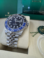 Load image into Gallery viewer, Rolex GMT-Master II "BatGirl" 2026 126710BLNR Jubilee Full Stickers