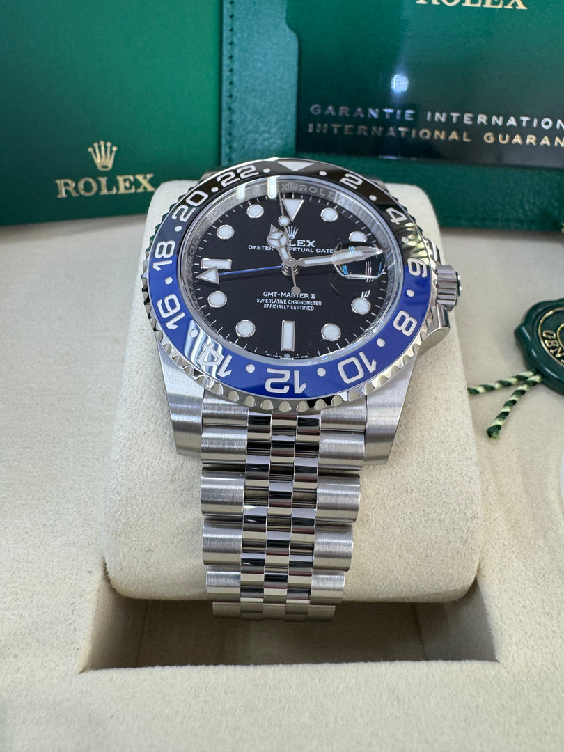 Rolex GMT-Master II "BatGirl" 2026 126710BLNR Jubilee Full Stickers
