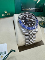 Load image into Gallery viewer, Rolex GMT-Master II "BatGirl" 2026 126710BLNR Jubilee Full Stickers