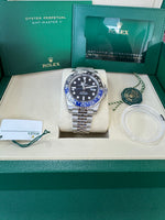 Load image into Gallery viewer, Rolex GMT-Master II "BatGirl" 2026 126710BLNR Jubilee Full Stickers