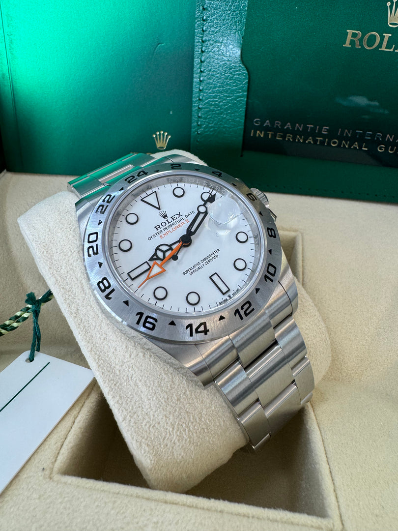 Rolex Explorer II 226570 2024 White Dial