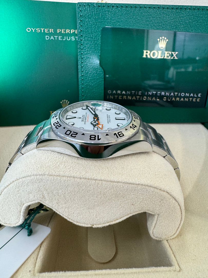 Rolex Explorer II 226570 2024 White Dial