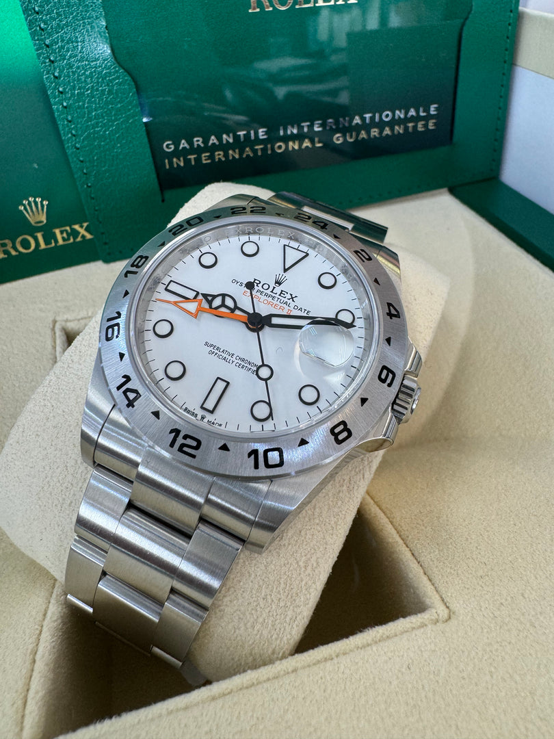 Rolex Explorer II 226570 2024 White Dial