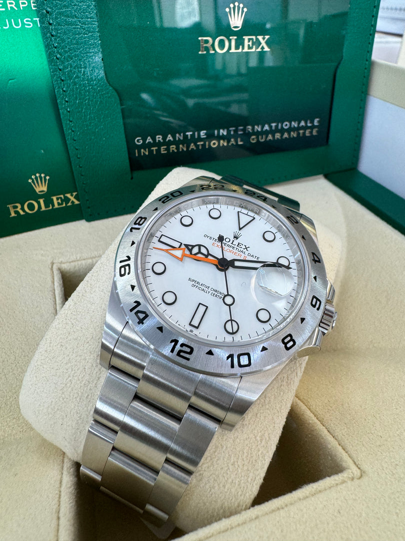 Rolex Explorer II 226570 2024 White Dial