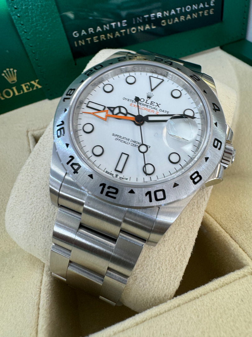 Rolex Explorer II 226570 2024 White Dial