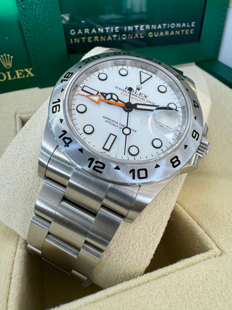 Rolex Explorer II 226570 2024 White Dial