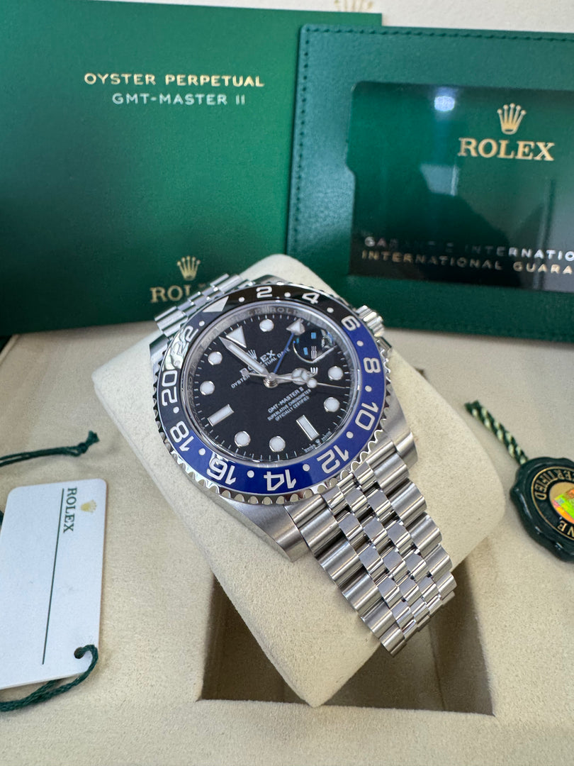 Rolex GMT-Master II "BatGirl" 2026 126710BLNR Jubilee
