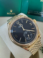 Load image into Gallery viewer, Rolex 1908 18K Gold Black Dial Ref 52508