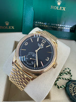 Load image into Gallery viewer, Rolex 1908 18K Gold Black Dial Ref 52508