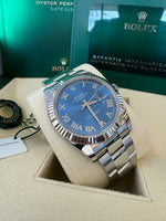 Load image into Gallery viewer, Rolex Datejust 41mm 126334 2024 Blue Azzuro Dial Oyster
