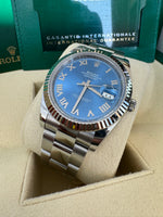 Load image into Gallery viewer, Rolex Datejust 41mm 126334 2024 Blue Azzuro Dial Oyster
